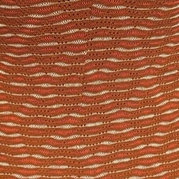 Free People Size M Frankie Dress Knit Brown Orange OB1395627 - Picture 5 of 8